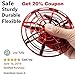 2 Pack Mini Drone for Kids Beginner Hand Controlled,UFO Flying Ball Toys with 360° Rotating and LED Lights,Quadcopter Drone Toy for Kids Birthday Party Favors Indoor Outdoor,RC Helicopter Kids Gift