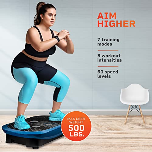 LifePro Rumblex Plus 4D Vibration Plate Exercise Machine Triple Motor