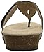 Aetrex Women's Terri Petal Thong Slide Sandal