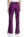 Cherokee Women's Flare Leg Drawstring Scrub Pant, Eggplant, X-Large