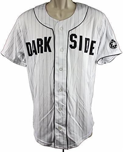 Disney Star Wars Dark Side #77 White Baseball Jersey Small