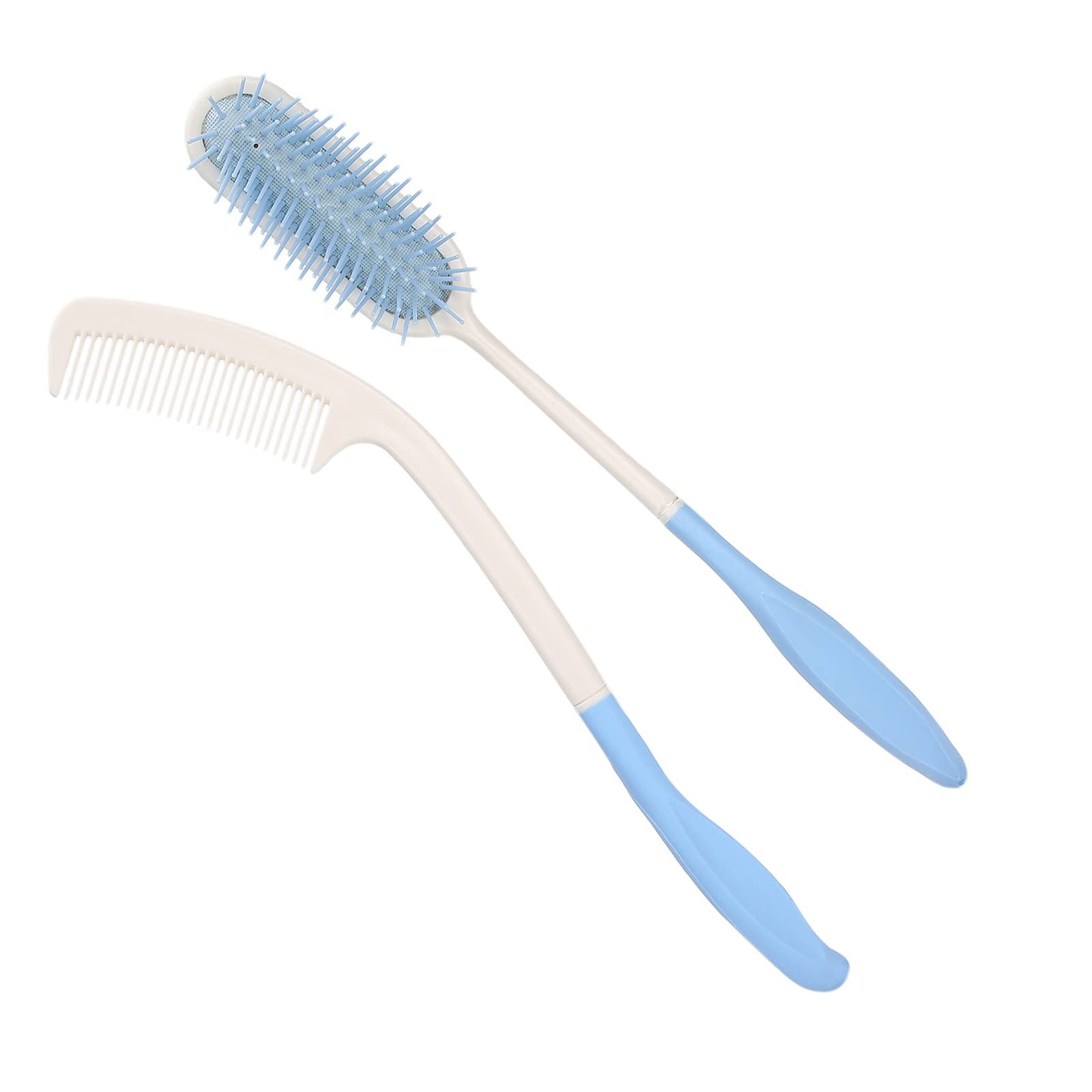Long Handle Hair Comb, Extra Long Hair Brush Long-Handled Comb Flexible Air Cushion Hairbrush for Elderly and Disabled for Home