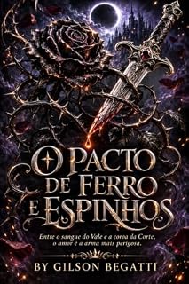 Livro O Pacto de Ferro e Espinhos: Entre o sangue do Vale e a coroa da Corte, o amor é a arma mais perigosa.