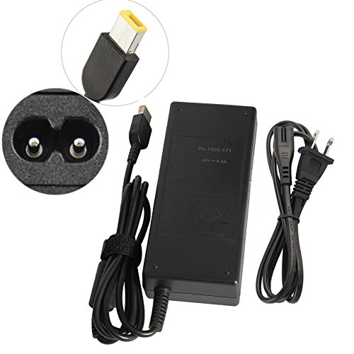 Fancy Buying 90W 20V 4.5A AC / DC Power Adapter/Charger for Lenovo Flex 20 C40-05 C50-30 IdeaCentre-C355 C365 C455 ThinkCentre-Tiny-in-One-23 All-in-One PC Desktop+Supply Cord