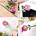 Flower Kitchen Sun Cleaning Brush Pan Pot Brush 1Pcs Multi Bathroom Plastic Brush Cleaning Tool Random Color