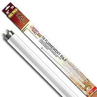 Zilla Reptile Habitat Lighting UVB Fluorescent Desert T8 Bulb, 15W