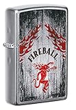Zippo Fireball Dragon and Flames Street Chrome