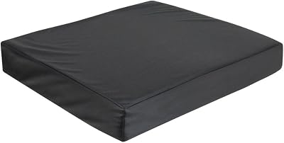 Aidapt Memory Foam Wheelchair Cushion Vinyl Cover Strap Fixing