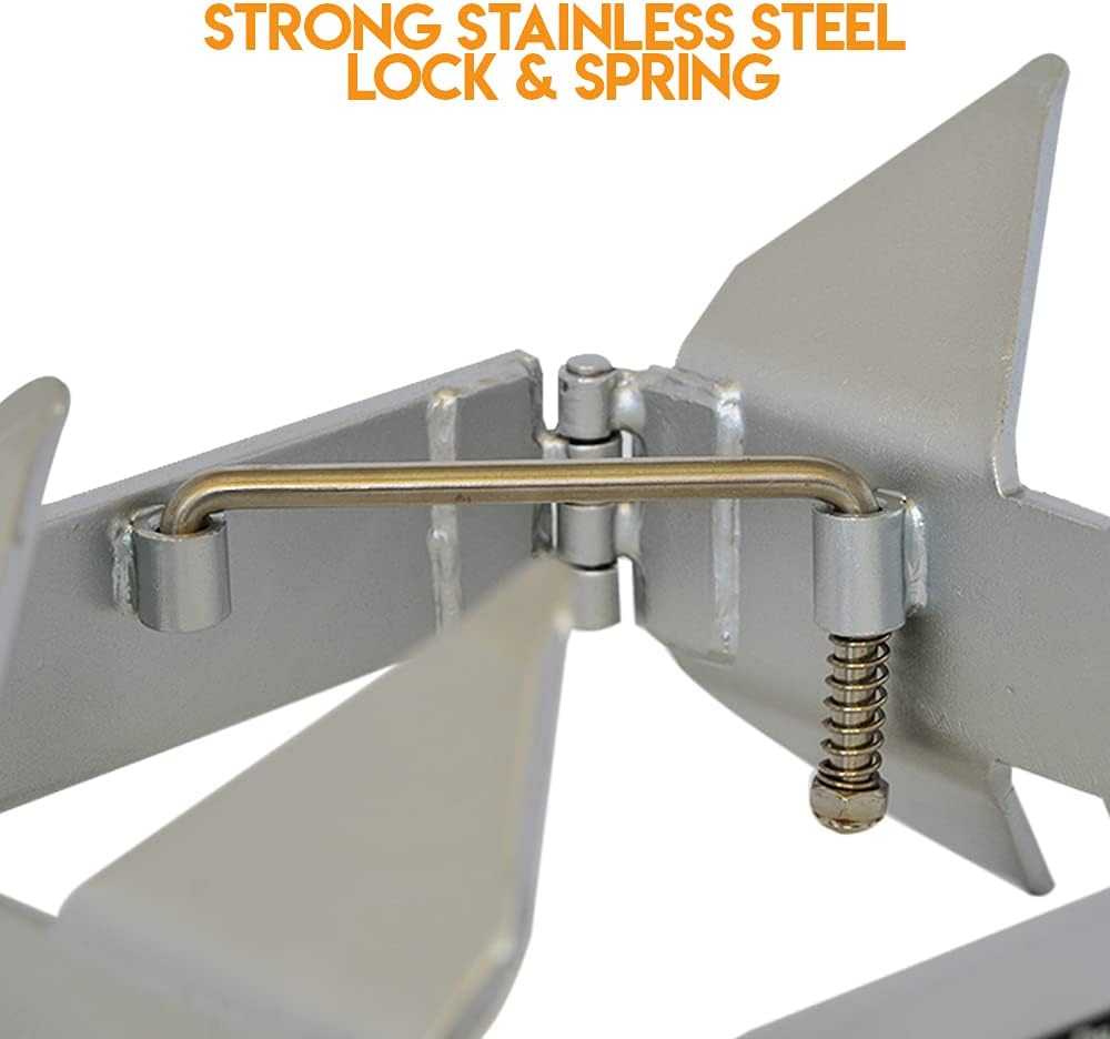 Slide Anchor - Box Anchor for Offshore Boat Anchoring - Includes Storage Bag (Bag Colors May Vary) : Sports & Outdoors