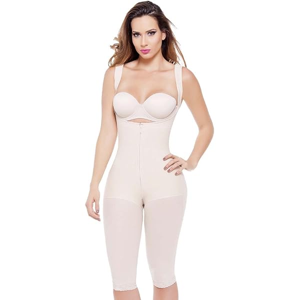 Ann Michell Women's Braless Panty Shapewear – High Waist Control, Nude, Size L