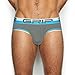 C-IN2 Men's Grip Mesh Low Rise Briefs, Stadium Grey, M