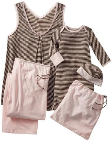 Amazon Co Jp オールドネイビー Old Navy マタニティー ベビー ピンク ボーダー ママ 女の子用おそろいデザインマタニティパジャマセット 出産祝いギフト 出産 入院準備 スリーパー 並行輸入 服 ファッション小物