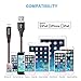 Aasama iPhone Charger 3 Pack 6 Feet Nylon Braided 8 Pin Lightning to USB Cable (With Leather Strap)