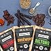Ayoba Spicy Grass Fed Beef Biltong Slices (2 Ounce, Pack of 1) - Keto Friendly Air-Dried Grass Fed Beef Paleo Snacks - Gluten Free, Whole 30 Approved, Sugar free, No Carb Meat Snacks