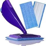 Microfiber Mop Pads Compatible with Swiffer WetJet (2 Pack)