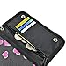 Caseen CS-80556 Wristlet Wallet Case - Pink Hearts