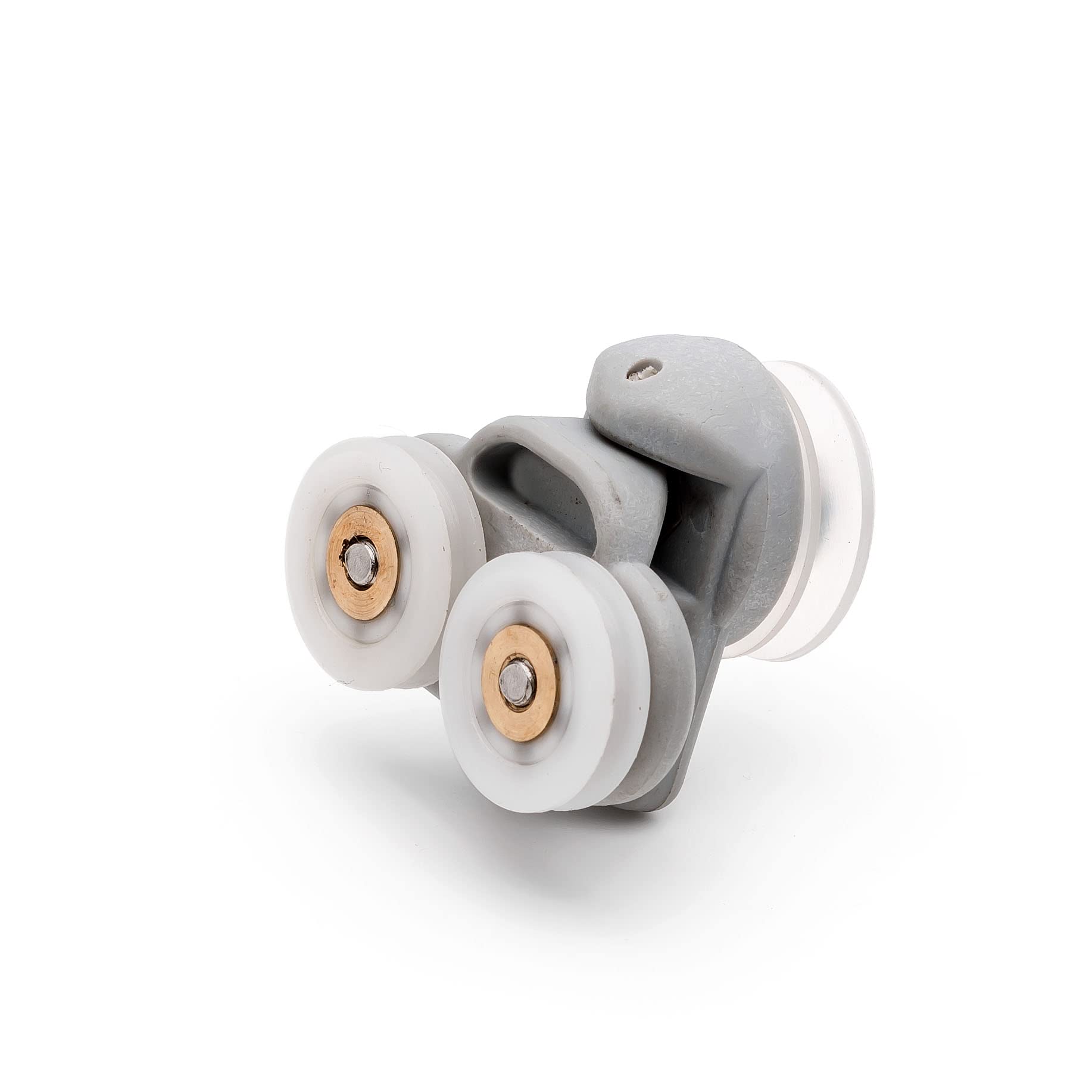 2 x Twin Spare Shower Door Rollers/Runners/Wheels 19mm grooved wheel L3