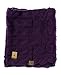 NYFASHION101 Soft Winter Warm Chunky Knit Cowl Infinity Loop Scarf, Dark Purple