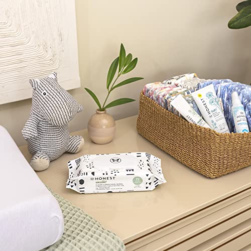 The Honest Company Clean Conscious Wipes 99 Water, Compostable, PlantBased, Baby Wipes