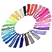Mudder 150 Pieces Ribbon Hair Ties Ponytail Holder Hair Bands Elastic Hair Accessories, Assorted Colors