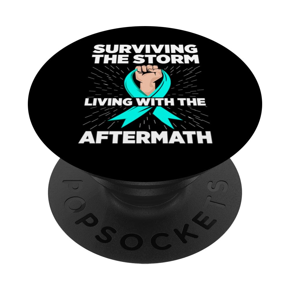PTSD Awareness For Survivor Posttraumatic Stress Disorder PopSockets Swappable PopGrip