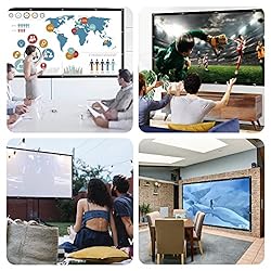 NMEPLAD Projector Screen 200INCH,Canvas Material