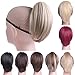 Oubeca Synthetic Claw Clip Ponytail Extensions Straight Short Pony Tail Hair Pieces For Women (27T613)