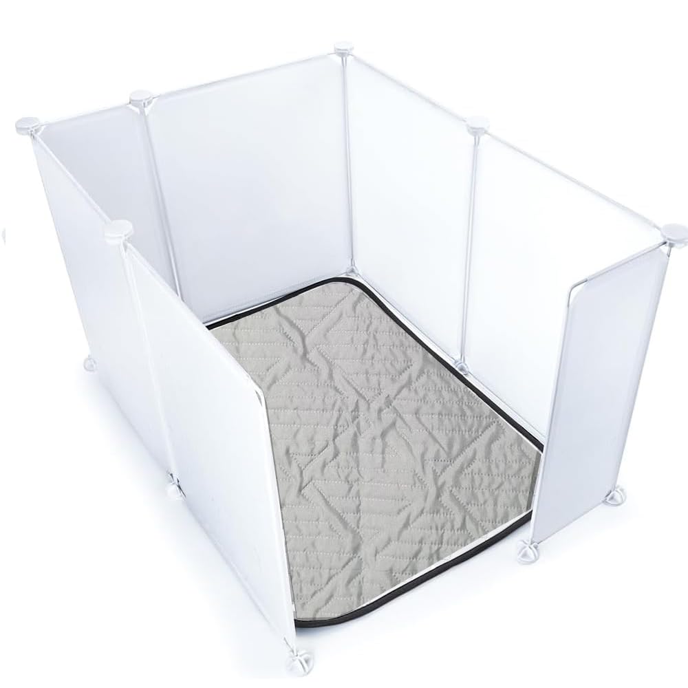 Photo 1 of ***POSSIBLE MISSING PIECES*** Cat Litter Box Enclosure Splash Guard - Hidden Cat Litter Box Splash Guard, Extra Large (White 7PCS)