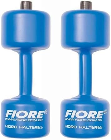 Halteres Plástico para Hidroginástica Fiore 2Kg