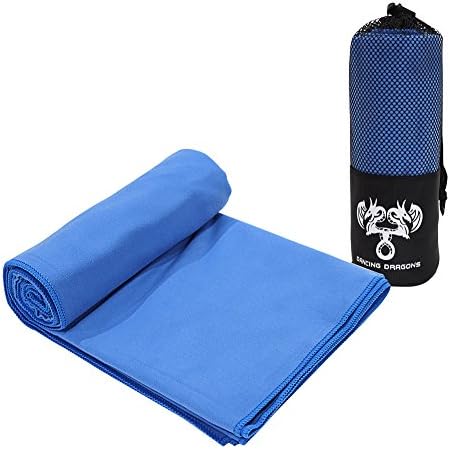 Fast Drying Ultra Absorbent Ultra Light Compact Microfiber Travel Sports Towel - XL (60" X 30") for Swimming, Backpacking, Beach, Bath and Yoga