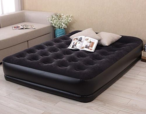 NVZJNDS Cellular Mattress Single Double Inflatable Bed Double Thick Air Bed Built-In Pillow