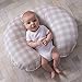 Boppy Premium Pillow Cover, Pink White Jumbo Plaid, Ultra-soft Microfiber Fabric in a fashionable two-sided design, Fits All Boppy Nursing Pillows and Positioners
