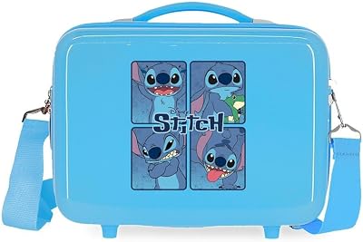 Fun Stitch Nececer Adattabile, Taglia unica, blu, Taglia unica, Necessità adattabile