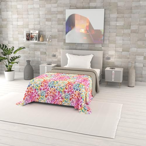 Italian Bed Linen Gedruckt Sommer steppdecke Fantasy, Spring, 170x270cm