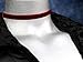 Twilight's Fancy 3/8 Plain Velvet Choker Necklace (Dark Red, Large)