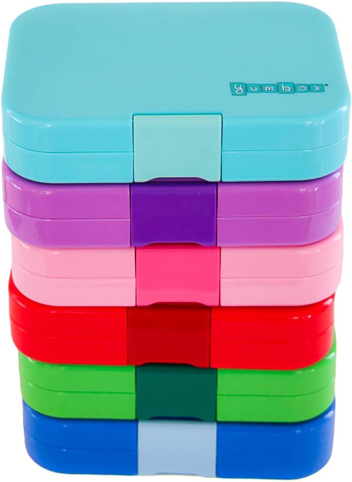 Yumbox Panino M Lunch Box 4 Compartments, Medium Size Lunch Box with Divider Insert Bread