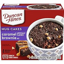 Duncan Hines Mug Cakes Caramel Flavored Brownie