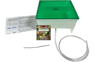 LEVGO HOME Automatic Christmas Tree Watering System (+ Tree Sap Remover) | Reduce Needle Loss | Never Have a Dry Stand | Evergreen Helper® | US Patent 12,102,249