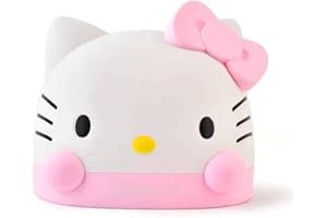 NC N/C Kawaii Pink Hello Kitty Tissue Box for Living Room Bedroom Bathroom car Office,Tissue Dispenser Box, Table Decoration, 6.8 x 6.7 x 6.6 ''