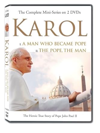 KAROL, A Man Who Became Pope and The Pope, The Man. Two Complete Mini-Series (6 hrs 25 minutes))