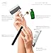 Vivo Per Lei Nail Buffer Set | Dead Sea Nail Buffer and Shine Kit for Salon Quality Manicure | Nail Filing Kit with 3-Step Buffer, Cuticle Oil, Hand Lotion | Manicure Set for Classy Nails | Hyacinth