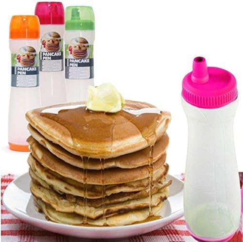 Justcharms Tovolo 81-4368 Bright Pink Pancake Pen Add Shake Pour Customize
