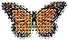 StealStreet 52068 Butterfly Decorative Screen Refrigerator Magnet, 5