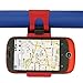 Universal Car Steering Wheel/Bike Handlebar Clip Mount Holder Stand Cradle for Apple iPhone 5 5S,Cell Phone, Mobiles, Smartphone, Android Phone, PDA GPS, Pad Width Less than 7.3.cm by NYKKOLA