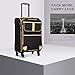 Coolife Suitcase Set 3 Piece Luggage Set Carry On Travel Luggage TSA Lock Spinner Wheels Hardshell Lightweight Luggage Set