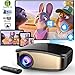 Wireless WiFi Video Projector DIWUER Full HD 1080P LED Home Cinema Movie Projector With HDMI/USB/VGA/AV Input for iPhone Android Phone PC Laptop