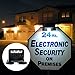 Premium Quality Solar Powered Clip On LED Light for Yard Sign - 3 LEDs - Durable & Weather-Proof Plastic Housing - Ideal for Decks, Handrails, Stairways, Trims, Porches - Screw Brackets Included