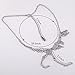 Zhenhui Steam Punk Style Fashion Walking Dinosaur Tyrannosaurus T-Rex Skeleton Charm Pendant Necklace Earrings Set for Women Girl