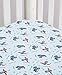 Honey Baby Flying High Toddler Bed or Crib Sheets 2-Pack (100% Cotton)