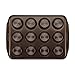 Circulon Nonstick Bakeware 12-Cup Muffin Tin, Brown, Steel